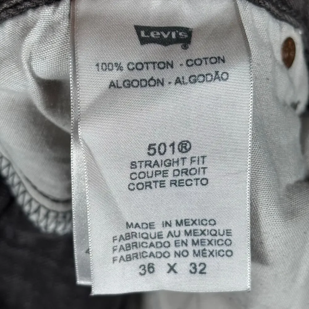 Levi’s men’s 501xx